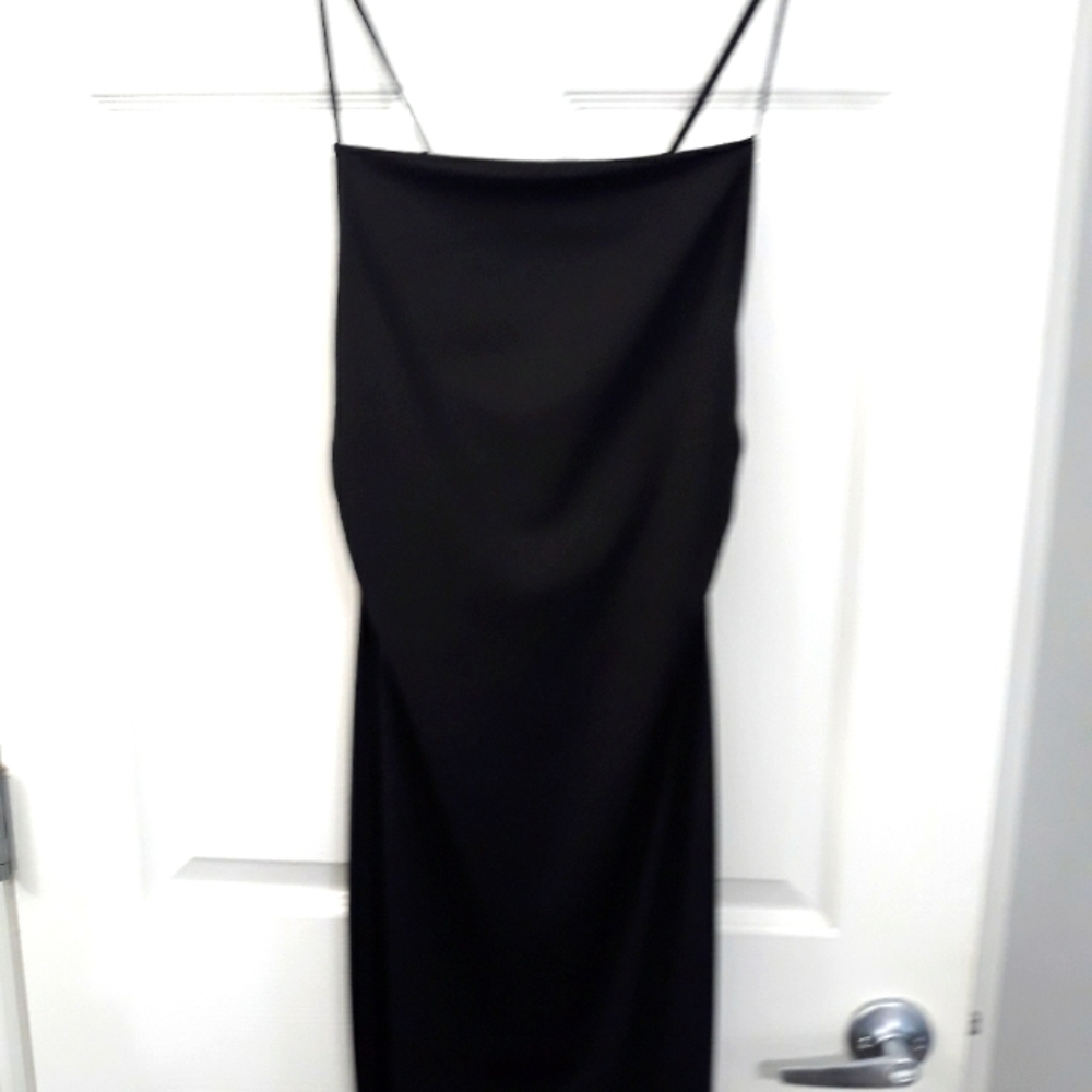 Black Slip Dress
